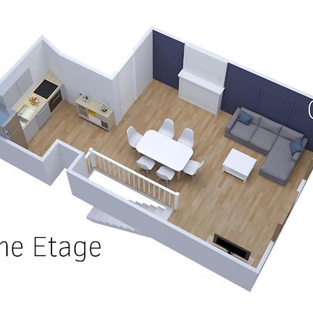 Le Double Pirou # 2 Appartements # Halte Auvergne تيير المظهر الخارجي الصورة